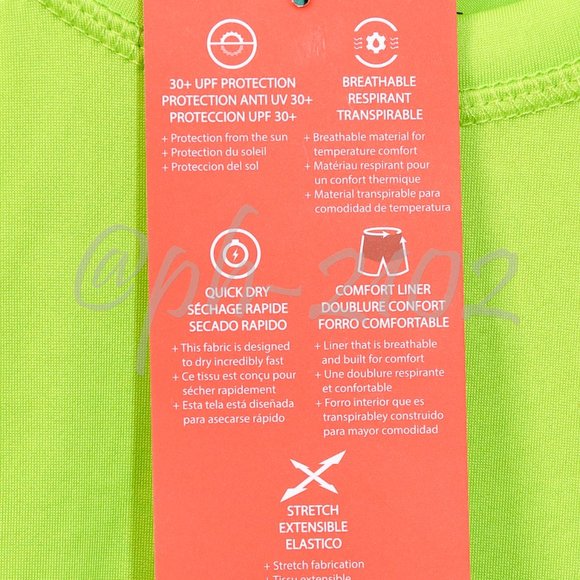 Spyder BOYS Youth 2-piece Swim Set GREEN . - Picture 14 of 14